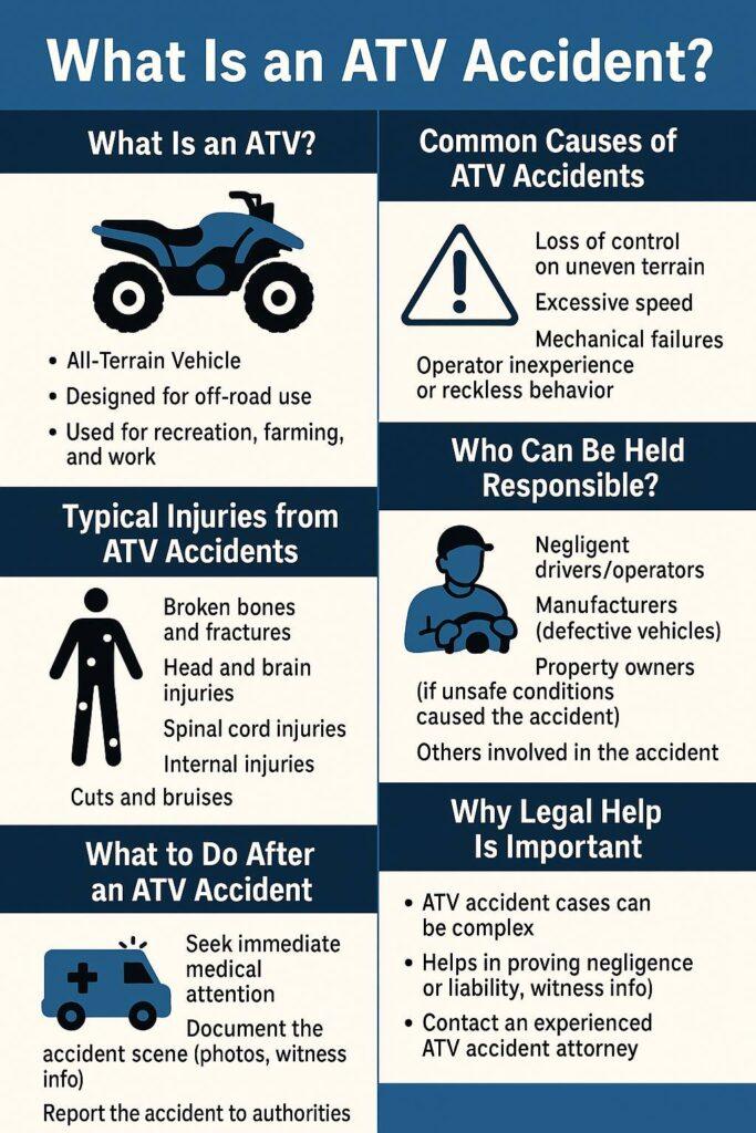 Qué es un accidente de ATV