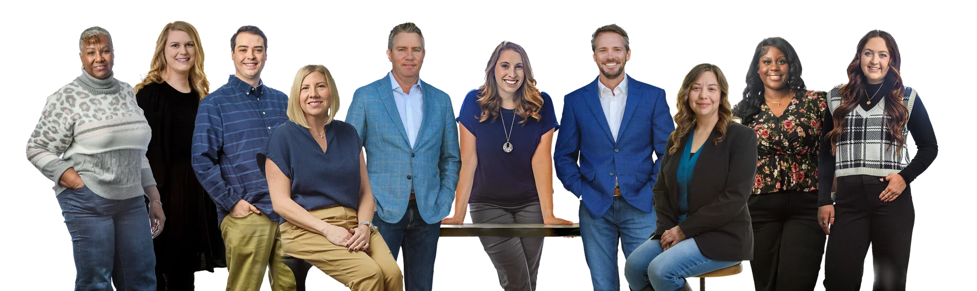 Foster Wallace team without a background