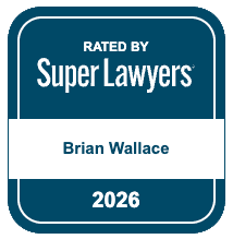 Brian Wallace Super Lawyers Badge